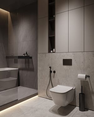 Шкаф над инсталляцией на заказ